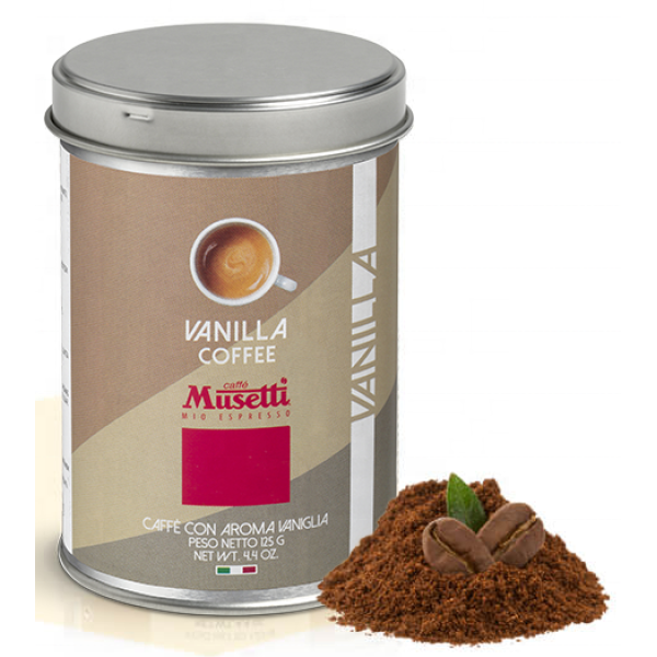 Кофе молотый Caffe Musetti Vanilla ж/б 125 г